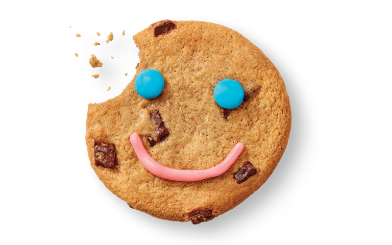 Tim Horton's Smile cookies